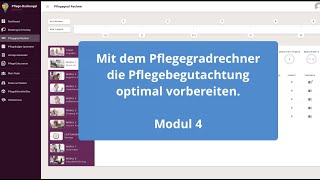 6. Pflegegradrechner - Modul 4