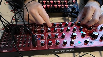 Behringer Neutron and Korg SQ1 jam/experiment