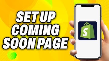 How To Set Up Shopify Coming Soon Page (2025) - Quick Fix