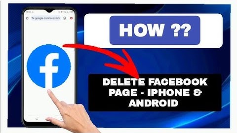 How to Delete Facebook Page - iPhone & Android 2025 - Permanently Delete Facebook Page