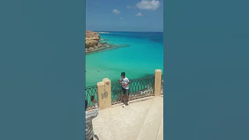 شاطئ عجيبه مرسى مطروح 