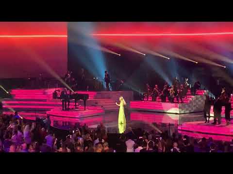Celine Dion Performing New Single Flying On My Own Live In Las Vegas