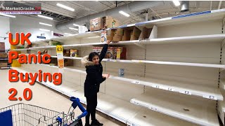 UK Coronavirus 2nd Wave SuperMarkets Panic Buying 2.0 Toilet Paper, Hand Sanitisers, Wipes...