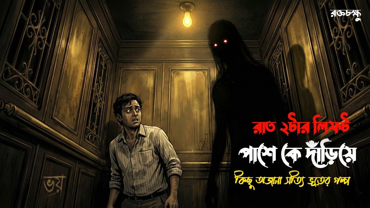 রাত ২টার পর কলকাতার অভিশপ্ত লিফট! | সুজন একা নয়, পাশে দাঁড়ানো সেই ছায়ামূর্তি | RoktoChokhhu 