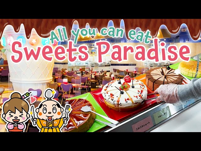 Sweets Paradise! All you can eat sweets buffet restaurant! Ikebukuro, Tokyo, Japan class=