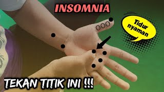 🔴 INSOMNIA / SUSAH TIDUR ll Tekan titik refleksi ini !!! Langsung TIDUR Pulas (khusus area tangan) screenshot 2