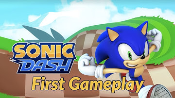 Sonic Dash+ First Gameplay | Apple Arcade