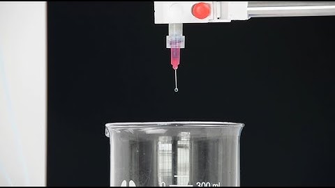 DK Infusetek 100uL/min drops with CFSP-I continuous flow syringe pump