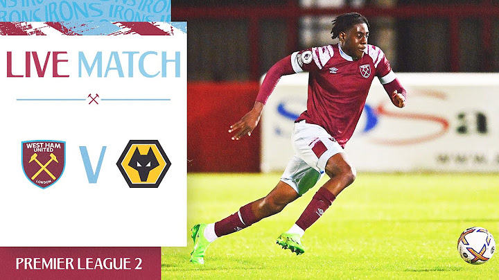 West Ham 3-1 Wolves | Premier League 2 | Full Match
