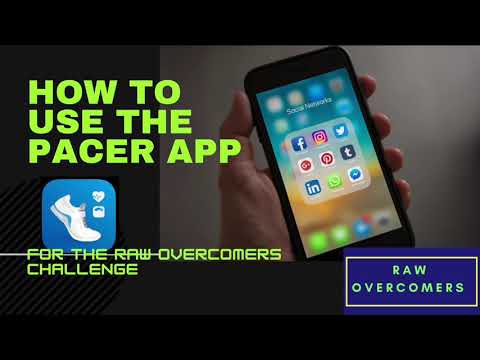 RAW PACER APP UPDATED TUTORIAL