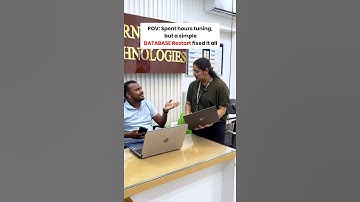 DB restart: “Let me show you how it’s done.” 😤🔁💻