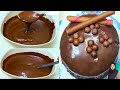 How To Make Chocolate Ganache | EasyChocolate Ganache Recipe | केक पर लगाने के लिए Chocolate Ganache