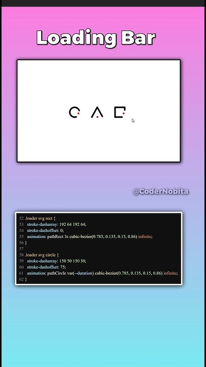 How To Create Loading Bar Html and CSS | Html And Css Process Bar # ...
