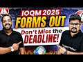 🎯IOQM 2025 Ka Pehla Kadam – Form Bharna Mat Bhoolna!😱