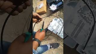 How to splicing fiber optic cable part 1