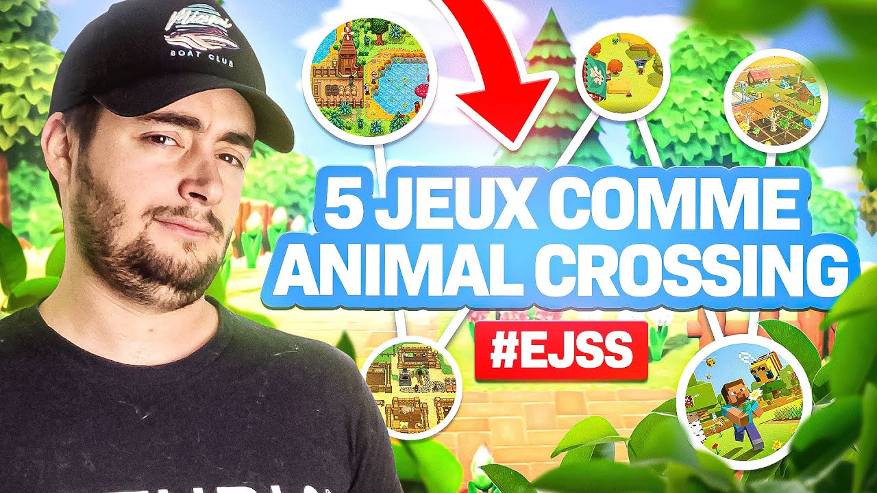 EJSS] 5 JEUX comme ANIMAL CROSSING ? 🍒 Des jeux COOLS qui RESSEMBLENT à  ACNH 🏝️ - YouTube