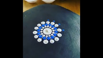2025 DOT MANDALA easy technique #shorts