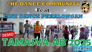 #DEMO #TAMASYA AB #2025 #linedance | 2HF #dance #community #linedance #pekalongan | #soulid #song