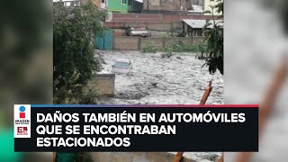 Lluvias en Edomex: Río Xinantécatl se desborda e inunda viviendas en Zinacantepec