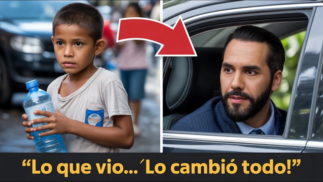Bukele Detuvo su Convoy por un Niño de 10 Años - Lo Que Pasó Después Cambió El Salvador