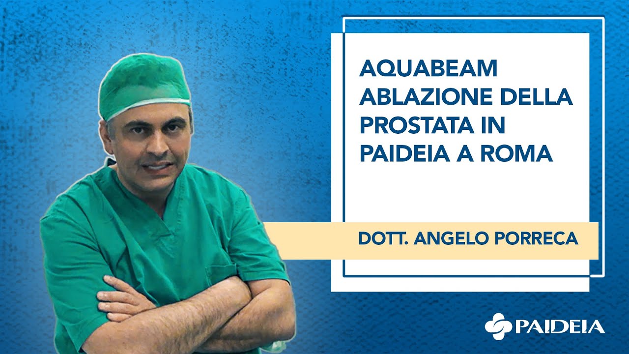 Aquabeam - ablazione della prostata in Paideia a Roma