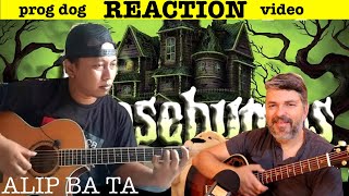 Guitarist Reacts to Alip_Ba_Ta 'Goosebumps' Theme (react 405)