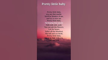 Thumbnail of Pretty little baby - Connie Francis (lyrics)#song​​ #songlyrics​​ #shorts​​ #youtubeshorts​​