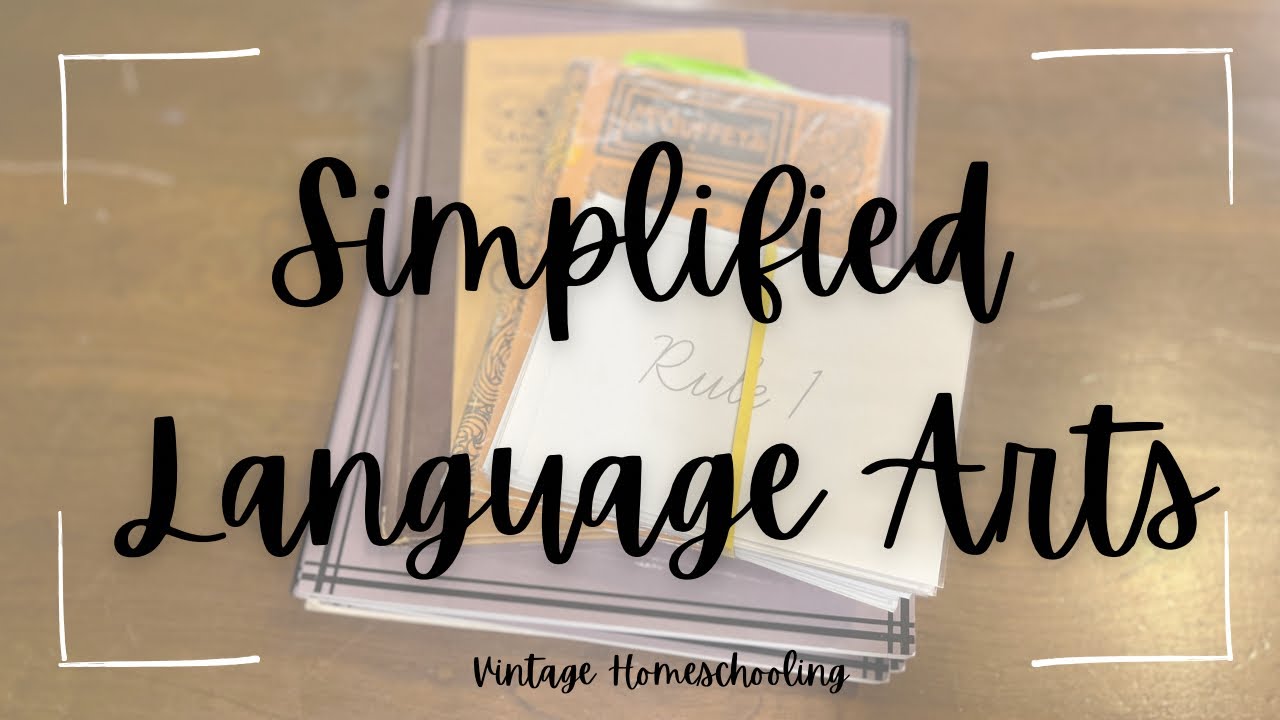 A Simplified Language Arts Program (Harvey’s Grammar) - YouTube
