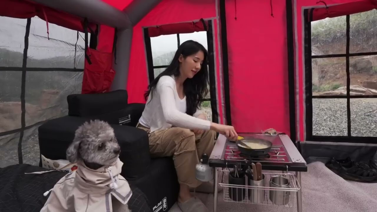 Peaceful Camping in the Wilderness | Relaxing Nature Escape"**