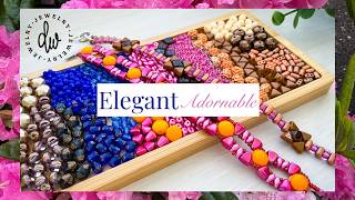 Let's Create with Adornable Elements May 2026 2-Hole Beads Collection