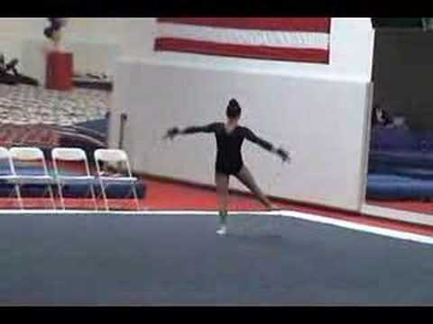 team oc gymnastics floor routine level 7 youtube