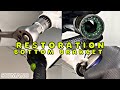 How to repair shimano bottom bracket vintage bike bb repair  cleaning and lubrication