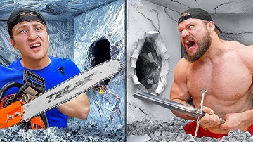 100 Layers of Aluminum Foil vs 100 Layers of Paper