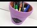 Diy organization pot  sizzix teen diy craft