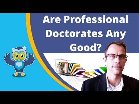 Are Professional Doctorates