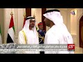 محمد بن زايد يؤدي صلاة العيد ويستقبل المهنئين 