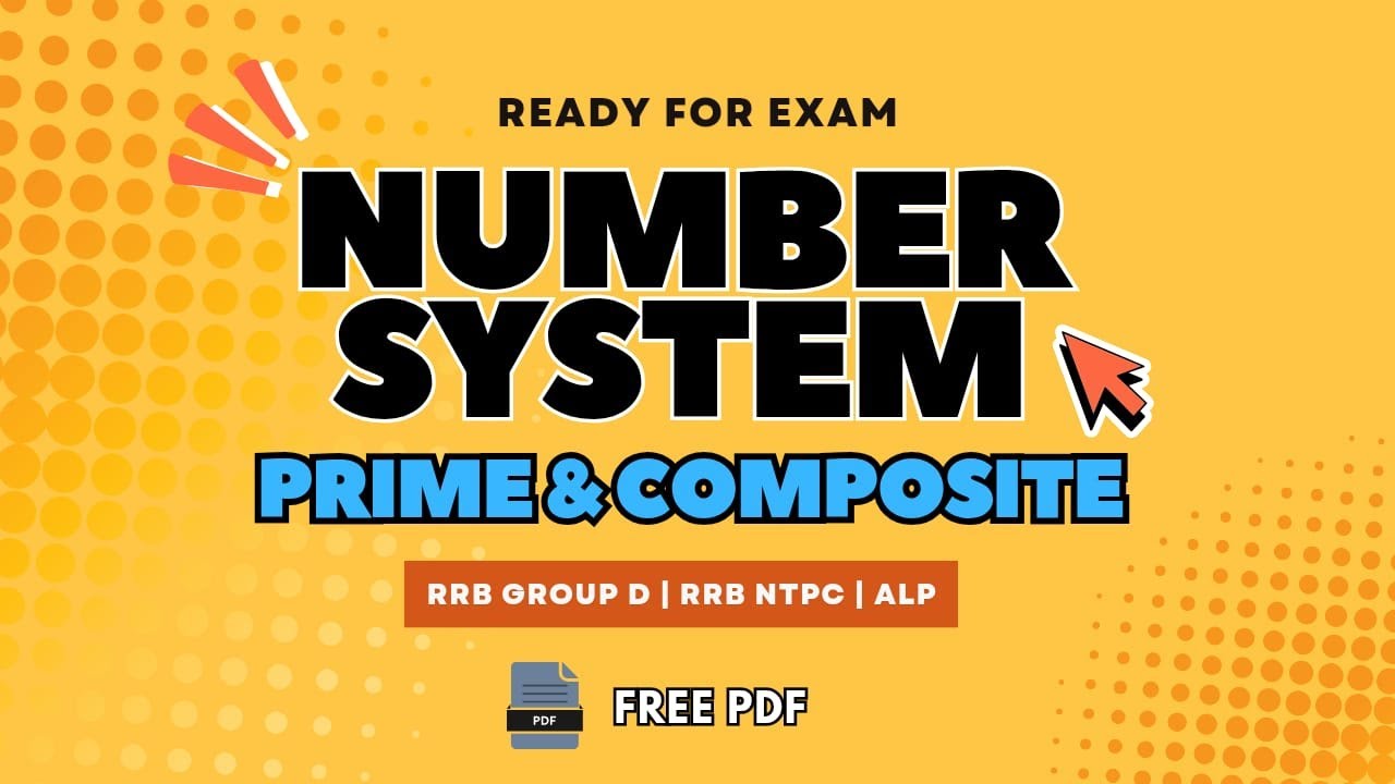 📘 Number System - Prime and Composite Numbers | RRB Exams | Aptitude Tricks in Tamil