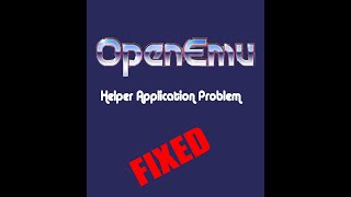 Open Emu "Helper Application" Problem SOLVED! screenshot 3