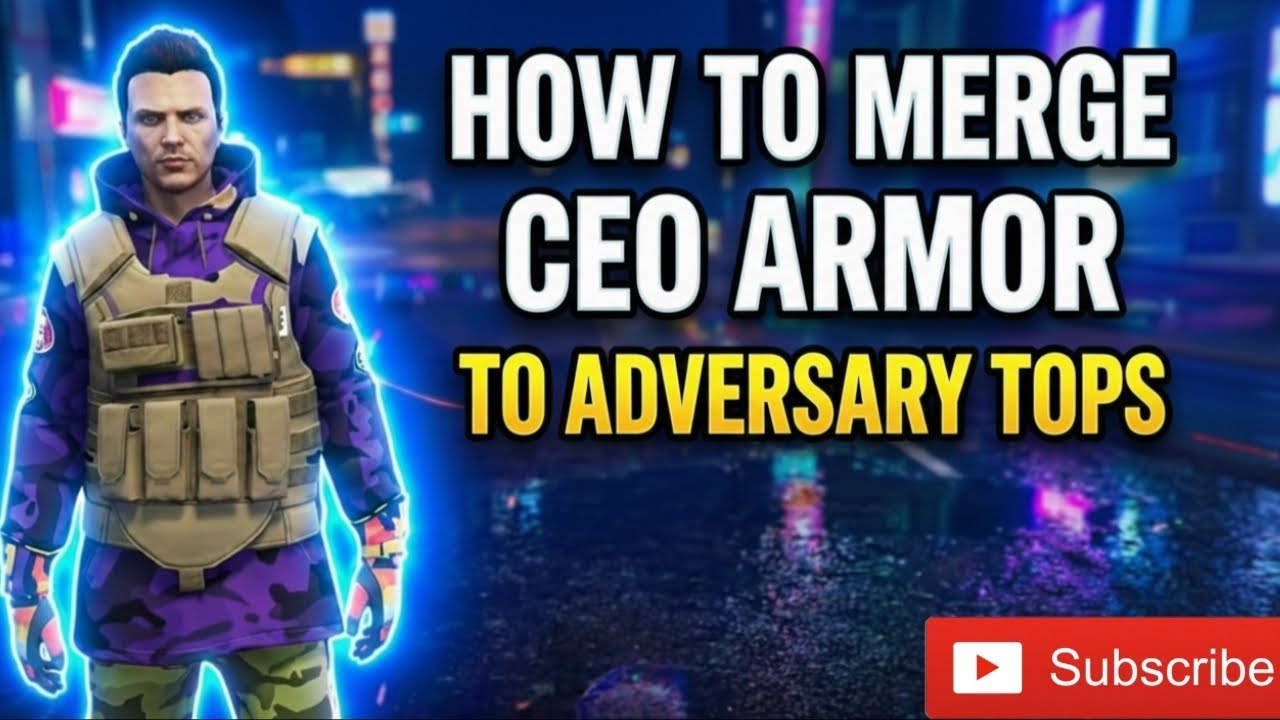 🎁HOW TO MERGE CEO ARMOR TO ADVERSARY TOPS🎁
