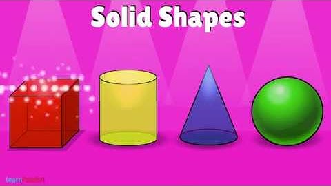 Solid Shapes | Basic Maths for Kids