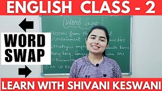 Word Swap • Phrase Replacement • English class by Shivani keswani