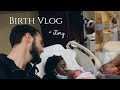 Birth vlog  story  positive experience  39 weeks 5 days