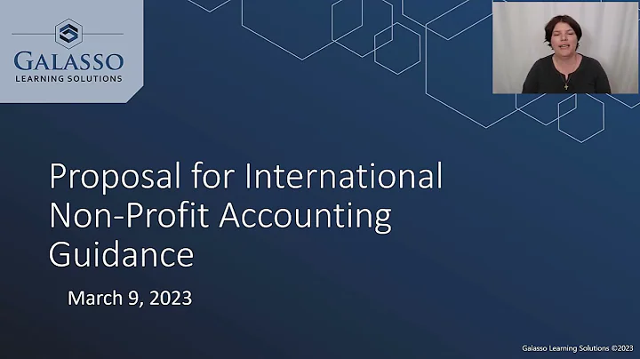 Genuine Learning Blog: Proposal for International Non Profit Accounting Guidance