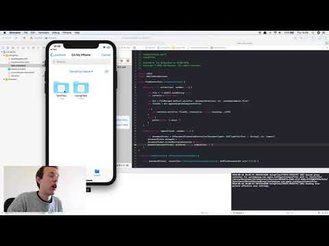 Supporting the Files App in iOS 11 using Swift