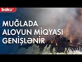 Türkiyədə yanğınlar davam edir - Baku TV