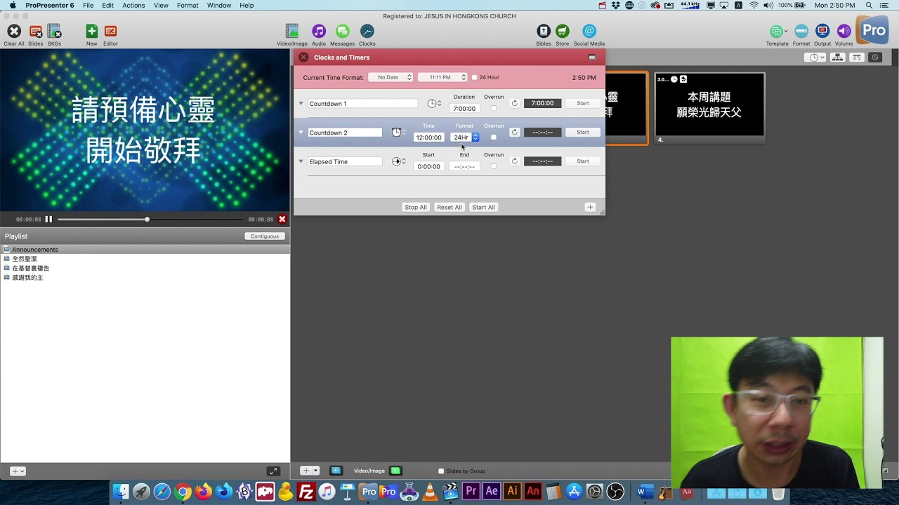 ProPresenter 6 Countdown Timer YouTube