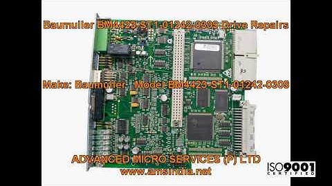 Baumuller BM4423-ST1-01242-0309 Drive Repairs@amsindia.net
