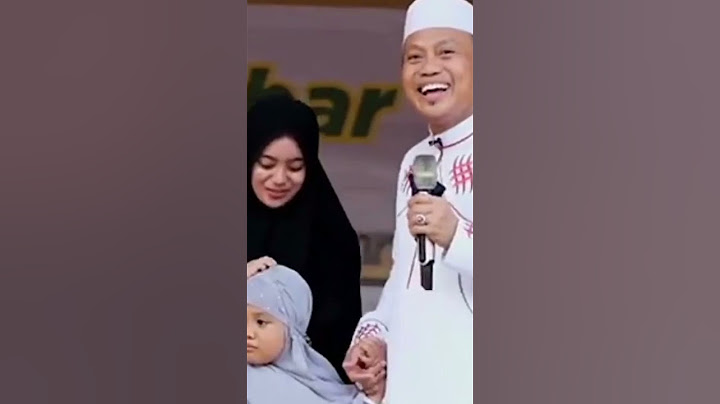 moment beliau memperkenalkan istri dan anak#ustad das'ad latif fans