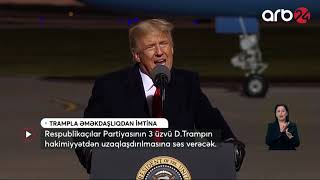 Trampla Əməkdaşlıqdan Imtina - Arb24 Xəbərlər