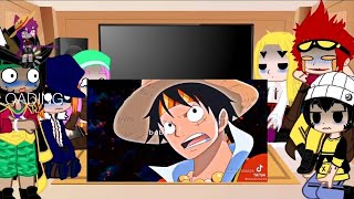 Past dressrosa arc characters react to future luffy | Compilation | one piece | Luffy